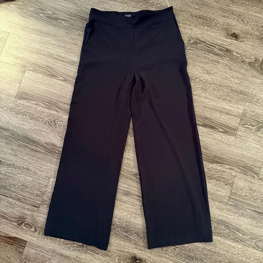 Summersalt Perfect Black Wide Leg Pants New